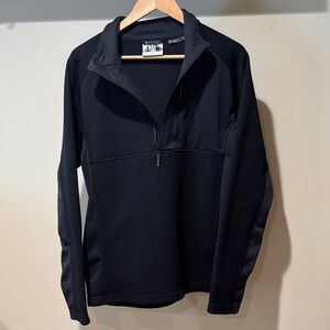 Spyder Men's Black Lightweight Quarter-Zip Jacket